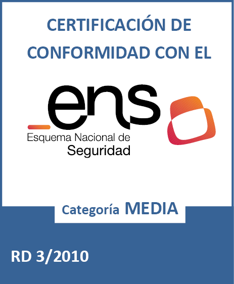 Certificación ENS categoría Media